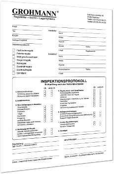 Grohmann Inspektionsprotokoll Regalinspektion DIN EN 15635n_din_en_15635